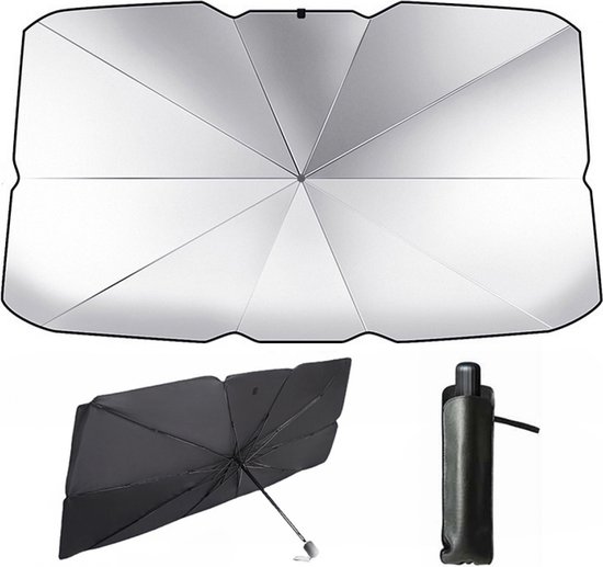 Sonnenschutz Fürs Auto Sonnenschutz Uv-schutz Sonnenschutzschirm Für Die Windschutzscheibe 140 X 80 Cm Faltbar Mit Aufbewahrungshülle Für Die Und