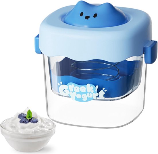 Joghurtbereiter Filter Mit Cartoon Motiv, Joghurtbereiter Sieb, Selbstgemachter Joghurtfilter, Feinmaschiger Joghurtbereiter, Küchenhelfer Für Mi
