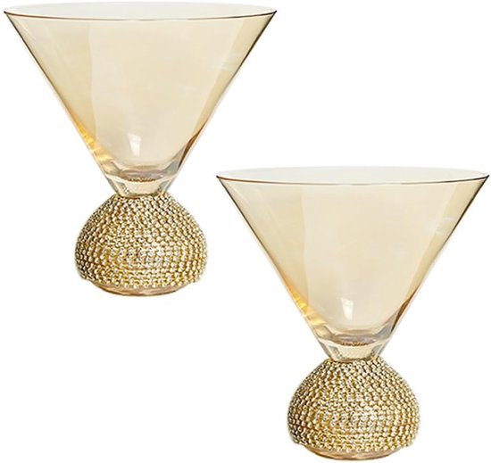 Luxuriöses 2er-set Eiscremeschalen Aus Glas Strass-dessertbecher Aus Glas Transparente Eisbecher Für Sundae-eiscreme Geformte Glasschalen Mit Für