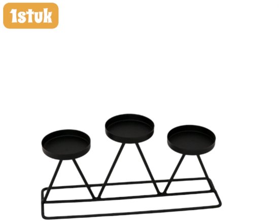 1 Stück Kerzenständer Dreiarmiger Metallkerzenständer Romantischer Kerzenständer Für Hochzeitsfeiern Moderne Tischdekoration Partydekoration Hoch