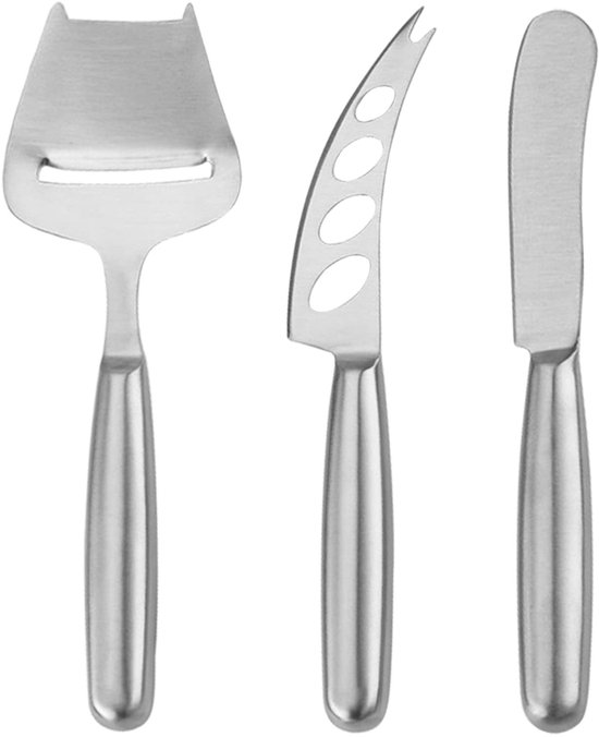 Mttproducts Käsemesser Set Langlebig Und Leicht Zu Reinigen 3 Teiliges Set Für Käseliebhaber Inklusive Käsemesser Und Streichmesser...