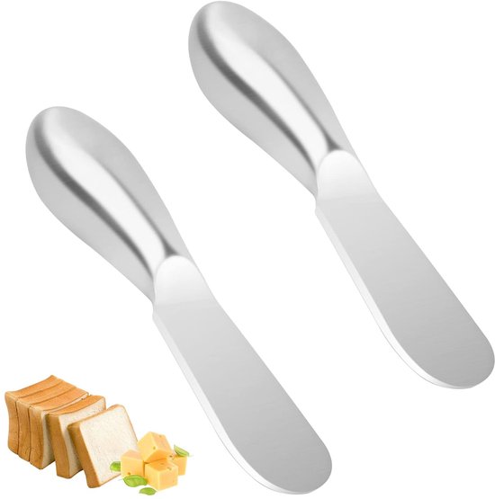 Käse Und Buttermesser Edelstahl 2er Set