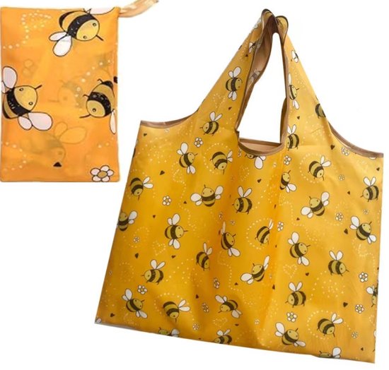 Dailygoods Faltbare Einkaufstasche Große Einkaufstasche 50 X 60 Cm Wiederverwendbare Einkaufstasche Leichte Handtasche Material Polyester Motiv
