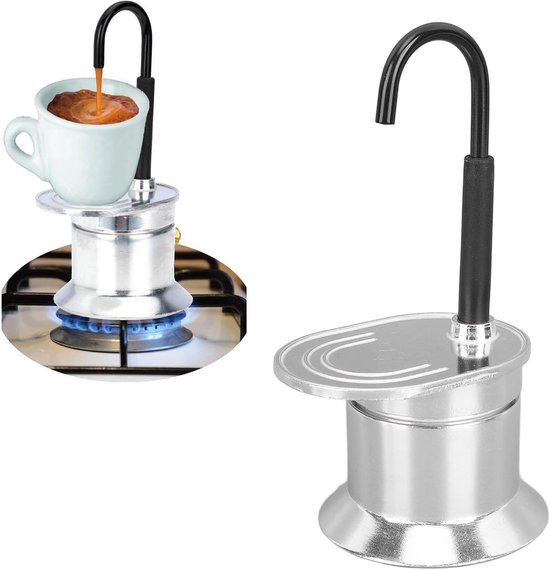 Vt Products Herd Mokakanne Mini Espressokanne Für 1 Tasse Tragbar