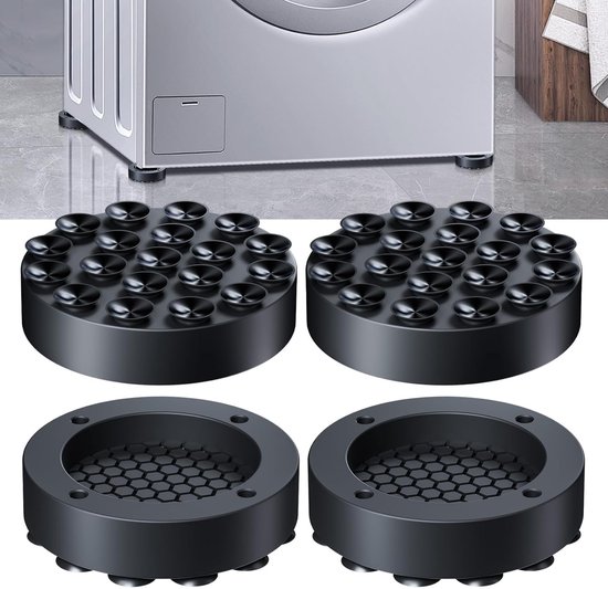 Stoßdämpfende Pads Für Waschmaschinen 4 Stück Bodenplatten Für Waschmaschinen Antirutschmatten Füße Für Waschmaschinen Stoßdämpfende Pads Für Für