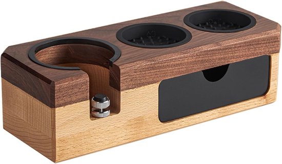 Espresso-tampstation 58 Mm 54 Mm 51 Mm Portolither-halter Aus Holz Espresso-kaffeezubehör Espressomaschinenzubehör Barista-werkzeuge Verstellbar