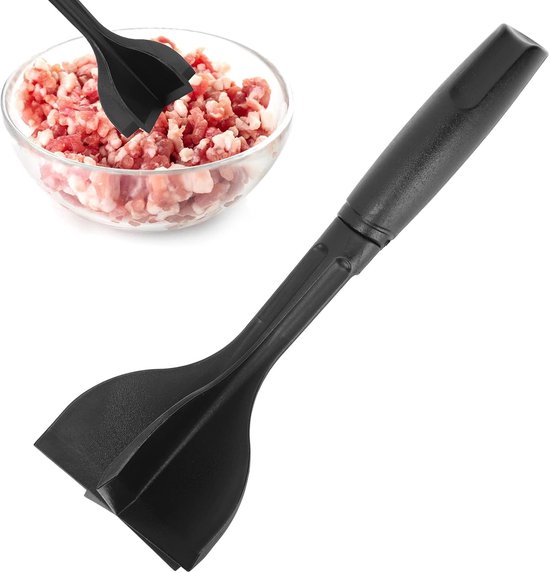 Fleischstampfer X 2 Multifunktionaler Fleischwolf Aus Nylon Hochtemperatur-fleischwolf Für Kartoffeln Rindfleisch Und Pute Antihaft-kochgeschirr