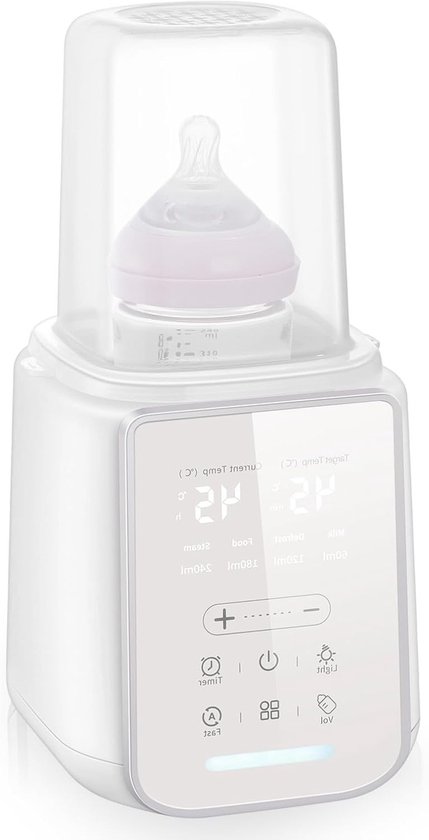 Babyflaschenwärmer Mit Einstellbarer Temperatur Und 48-stunden-warmhaltefunktion Zum Stillen