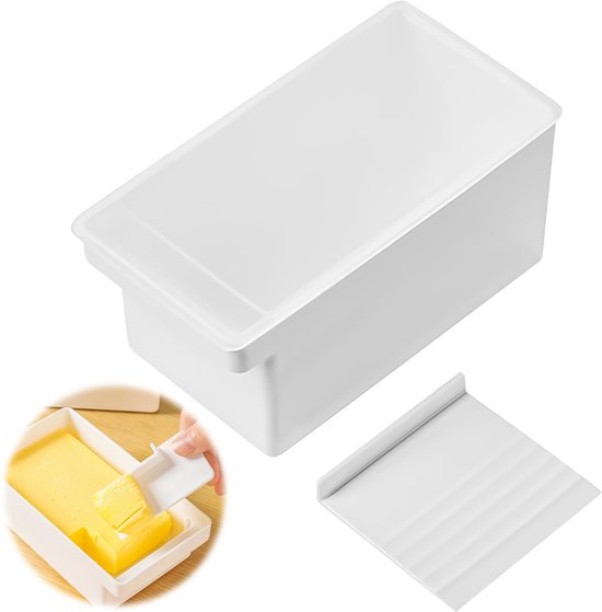 1 Stück Butterdose Butteraufbewahrungsbehälter Butterausstecher Küchenbutterdose Kühlschrankbutterdose Butterdose Mit Deckel Und Ausstecher Für C