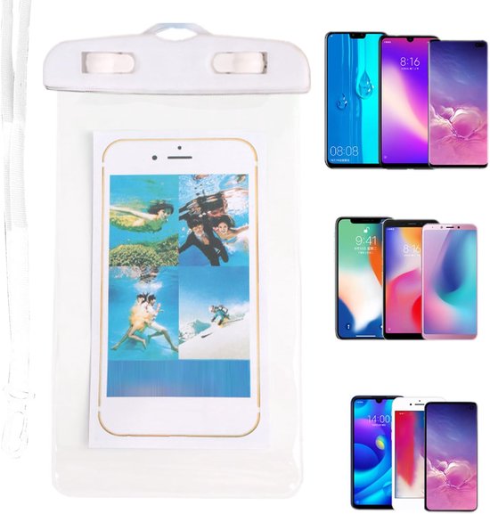 Wasserdichte Handyhülle ×2 Transparente Touchscreen Smartphone Tasche Smartphone Tasche Für Radfahren, Schwimmen, Mountainbiken, Kajakfahren, Kre