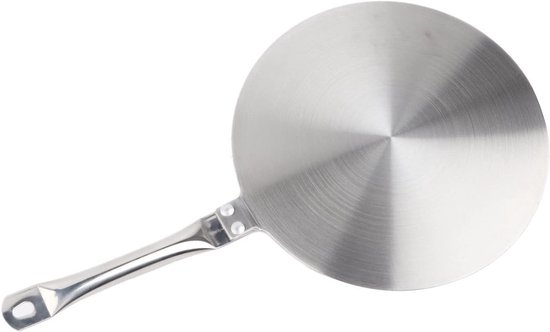 Rewytaz Hitzeverteilerplatte Adapter Für Induktionskochen 24 Cm Edelstahladapter Für Gas Und Elektroherde