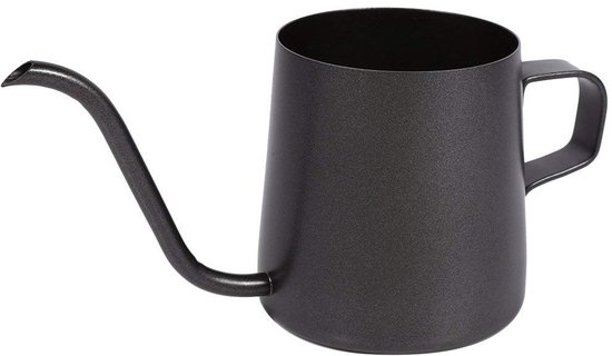 Cosensi Edelstahl-kaffeekanne 250 Ml Langer Schwanenhalsausguss Ergonomischer Griff Präzises Ausgießen Korrosionsbeständiges Material Kompaktes