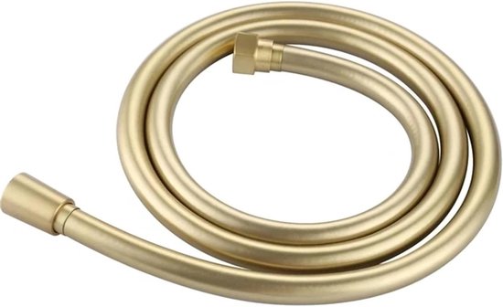 Pvc Duschschlauch Flexibler Schlauch Komfortables Duschen Knickfreies Design 150 Cm Gold