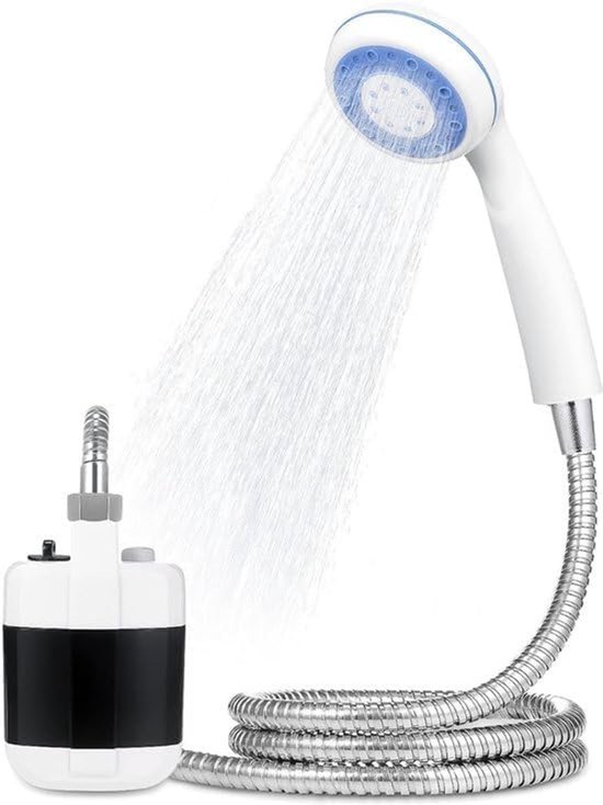 Tragbare Outdoor-dusche Mit Wiederaufladbarem Akku (2200 Mah) – Ideal Für Camping, Wandern Und Reisen
