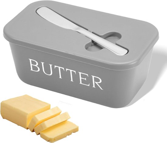 Butterdose Mit Deckel Und Messer Für Die Arbeitsplatte Versiegelte Butterdose Für Kühlschrank Oder Küche Butterdose Mit Dickem Deckel Für Zuhause