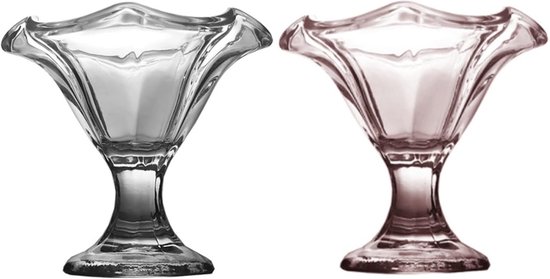 Eiscreme-dessertschale Aus Glas, Eisbecher Aus Glas, Obst-trifle-schale Für Eiscreme, 160 Ml, Puddingschale Aus Glas, Servierschalen, Eisbecher