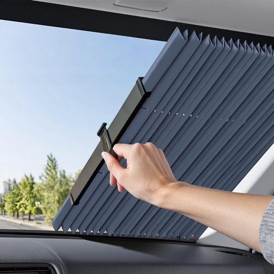 Sonnenschutz Fürs Auto Mit Saugnäpfen Breite 46 Cm Länge 130 150 Cm Sonnenschutz Fürs Autofenster Faltbarer Sonnenschutz Uv-beständiger