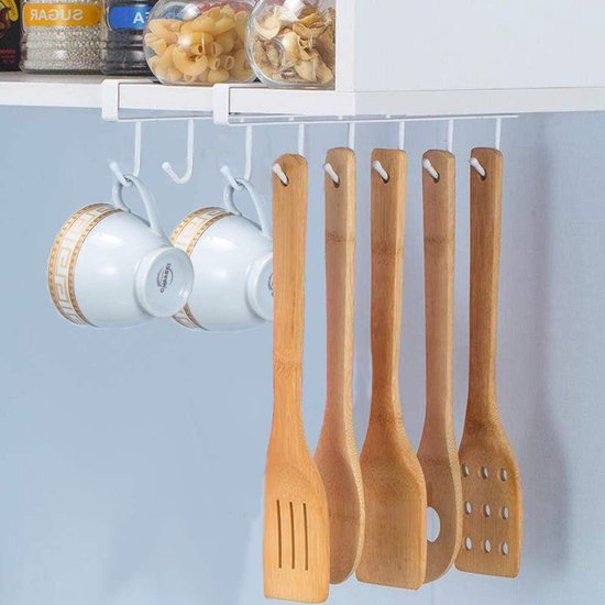 2 Becherhalter Für Tassen Und Becher, Unterschrank, Becherhalter, Küchenutensilien, Krawatten, Gürtel Und Schal, Hängeregal, Halter, Unterschrank