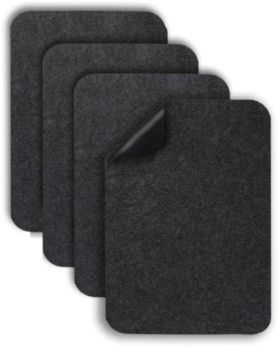 Hitzebeständige Matte Für Heißluftfritteuse Fritteusenschutz 4 Teilig Arbeitsplattenschutz Kaffeemaschinenmatte Backofenschutzmatte 43 X 30 Cm Fi