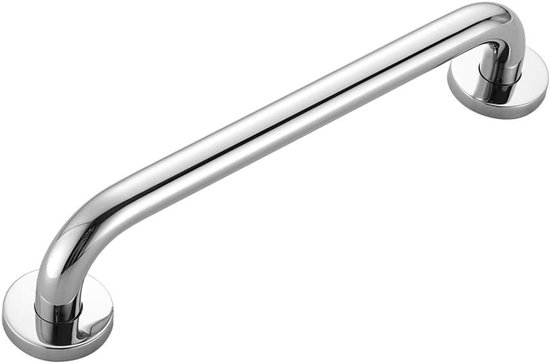 Griff Aus Edelstahl 304, 40 Cm, Duschgriff Für Badezimmer, Edelstahlgriff, Silberfarben