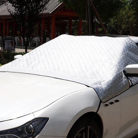 Auto-windschutzscheibenabdeckung Windschutzscheibenschutz Magnetische Faltabdeckung Universelle Windschutzscheibenabdeckung Gegen Frost Und Uv B