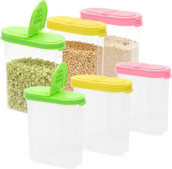 Gewürzgläser, 3 Farben, Transparente Gewürzbox, Kleine Nachfüllbare Gewürzgläser, Gewürzglas Mit Deckel Für Gewürze, Salz, Camping-gewürzset, Zucker