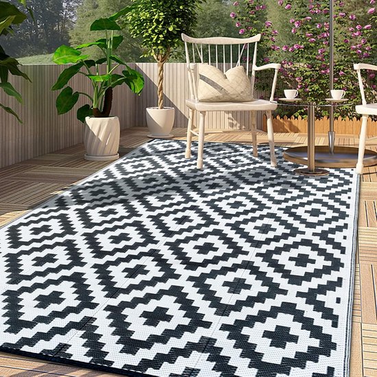 Wasserdichter Gartenteppich Für Den Außenbereich 180 X 270 Cm Leichte Terrassenmatte Uv Schutz Pflegeleicht Für Drinnen Und Draußen Für Balkon, T