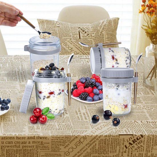 3er-set Salatdressing-gläser Für Unterwegs Kleine Lebensmittelbehälter Soßentöpfe Stapelbare Snackdosen Gewürzbecher Aus Edelstahl Quadratische 2 2
