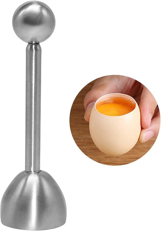 Eierschalenschneider Edelstahl 304 Eierschneider Eierschalenöffner Eierenthaupter Eieraufsatz Eierentferner Eierschneider Küchenutensilien Nach D