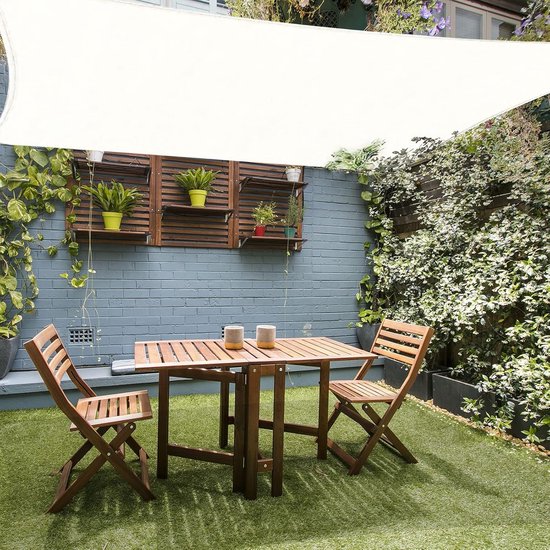 Schattiernetz Rechteckig 2 X 3 M, Atmungsaktives Hdpe Gewebe (185 G/m²), Rechteckiges Schattiernetz 3 X 2 M Mit Uv Schutz Für Terrasse, Garten, B