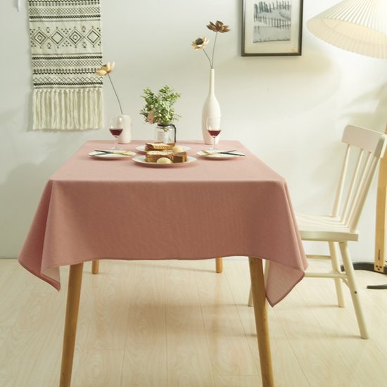 Abwaschbare Schmutzabweisende Tischdecke 4xl 140 X 220 Cm Rechteckige Wasserdichte Tischdecke Geeignet Für Restaurants Gärten Partys Hochzeiten