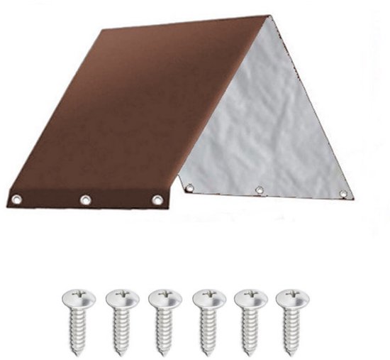 Dachplane 226 X 132 Cm Wasserdichtes Oxford Gewebe Mit Silberbeschichtung Ersatzdach Für Schaukelbänke, Terrassenüberdachungen, Liegestühle, Gart
