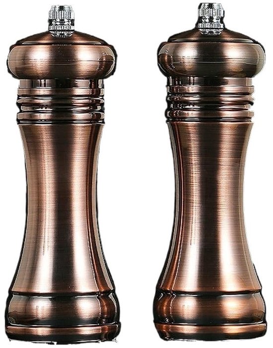 2 Teilige Pfeffermühle Aus Edelstahl Manuelle Salz Und Pfeffermühle Nachfüllbare Gewürzmühle Salz Und Pfeffermühlen Set Für Küche, Picknick Und R