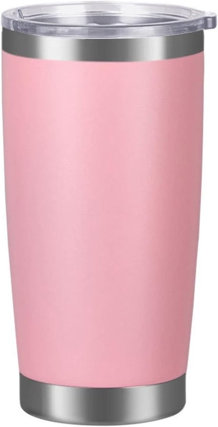 Thermobecher Aus Edelstahl Für Tee, Kaffee, Wasser, Auslaufsicher, Mit Deckel, 600 Ml