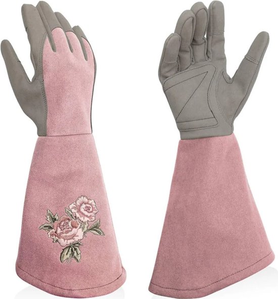 1 Paar Damen-gartenhandschuhe Mit Durchstichschutz, Stich- Und Schnittfest, (m)
