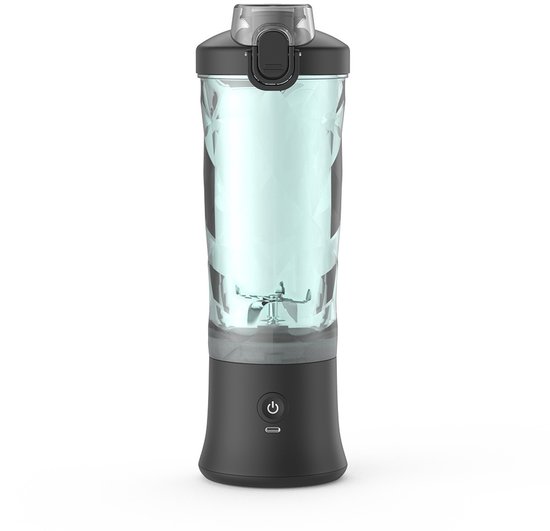 Tragbarer Standmixer 600 Ml Smoothie-mixer Mit 6 Klingen 4000 Mah Frischsaftmixer Für Bis Zu 20 Gläser Saft Ideal Für Reisen Küche Büro Und