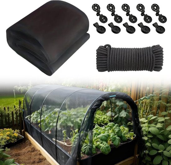 Moskitonetz Für Den Außenbereich, 6 X 2,4 M, Insektenschutznetz, Pro Meter, Feinmaschiges Moskitonetz, Gemüseschutznetz, Vogelschutznetz, Feinmas