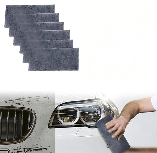 Nano-glitzertuch 10 X 20 Cm 6 Stück Polier Und Kratzerreparaturtuch Für Autos Fleckenentfernungstuch Universell Geeignet Zur Ausbesserung Und Zur