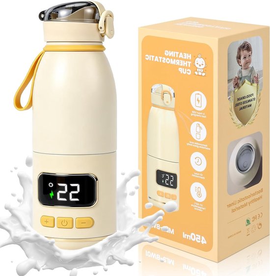 Effizienter Babyflaschenwärmer Für Schnelles Erwärmen, Ideal Für Zu Hause Und Unterwegs, Mit Kompaktem Design.