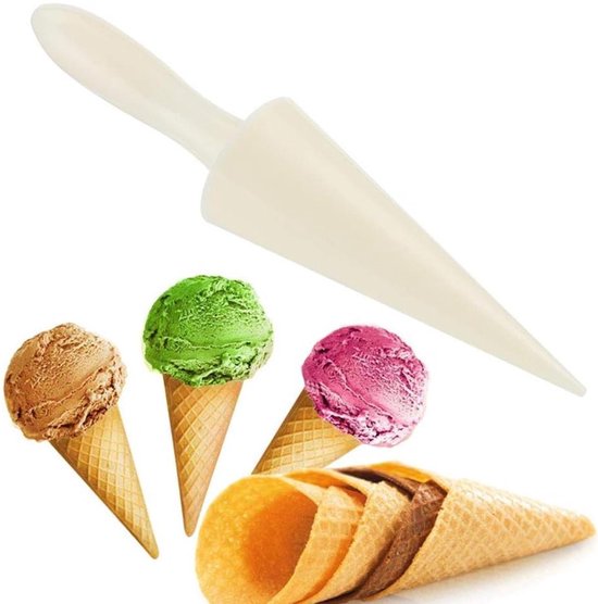 Eiswaffelform Knusprige Waffelformen Selbstgemachte Waffeln Wiederverwendbares Set 2 Stück Silberfarben