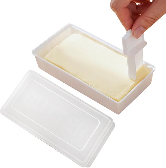 Butterdose Mit Deckel Luftdichter Französischer Butterbehälter – Aufbewahrung Für Küche, Kühlschrank, Speisekammer, Campingküche Und Picknick