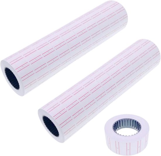 20 Rollen Mit Insgesamt 10.000 Preisauszeichnungsetiketten 21 Mm X 12 Mm Preisauszeichnungsetiketten 500 Stück Pro Rolle Preisauszeichnungsetiket