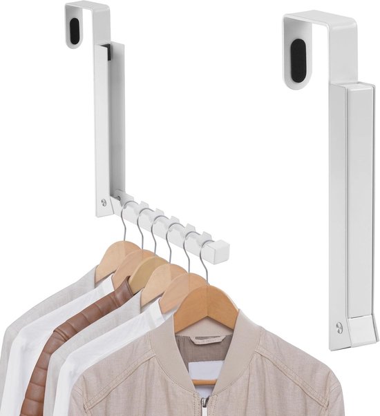 2 Stück Faltbare Türhaken Türhaken Für Die Tür Faltbare Wandhaken Für Kleidung Und Accessoires Hängender Türhaken , Faltbare Türhaken Türhaken Fü