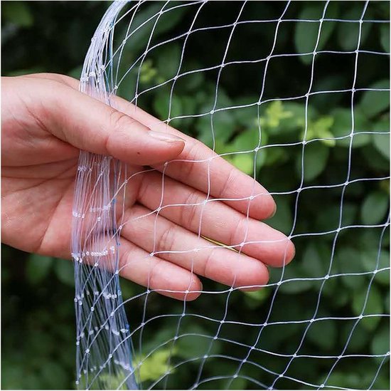 Vogelschutznetz Gartennetz 5 X 5 M Maschenweite 2,5 X 2,5 Cm Vogelschutznetz Vogelabwehrnetz Volierennetz Knotenlos Nylon Gartenbedarf
