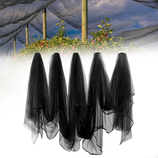 Insektennetz, Moskitonetz Für Den Außenbereich 3 × 10 M, Atmungsaktives Fliegennetz, Vogelschutznetz, Für Pflanzenschutz Und Halloween Dekoration