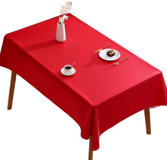 Glatte Tischdecke – Lotusblattmuster – Fleckenabweisend – Leicht – Wasserfest – Tischdecke – 120 X 170 Cm – Dunkelblau