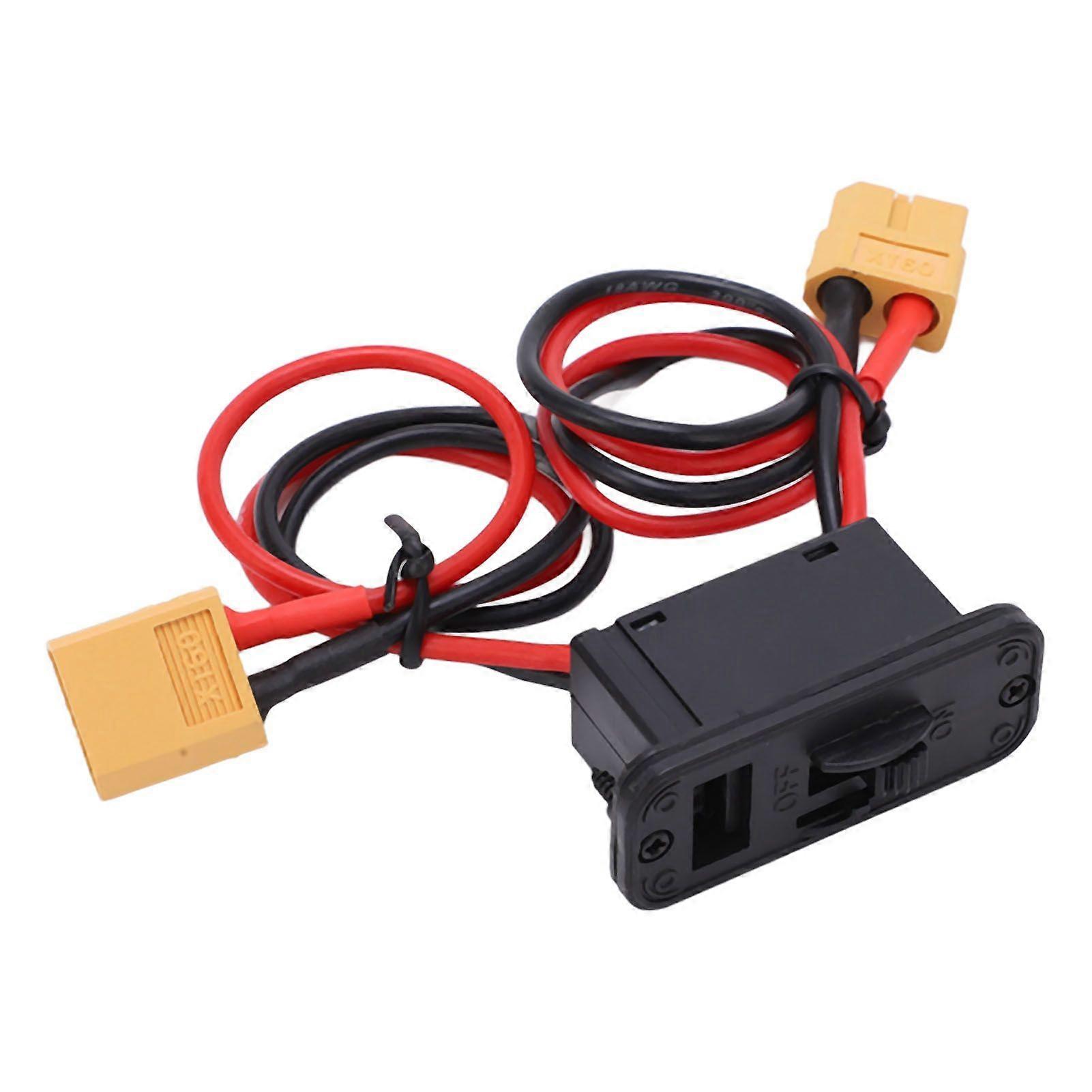 Hochstrom-ein-/ausschalter Für Rc-modellflugzeuge Mit Xt60-stecker