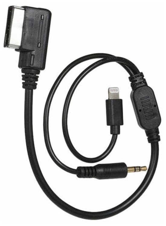 Für 3,5 Mm Aux Schnittstellenadapter Mit Line Anschluss Für Audi Vw Mdi Ami Mmi Ipad Iphone 5 6s