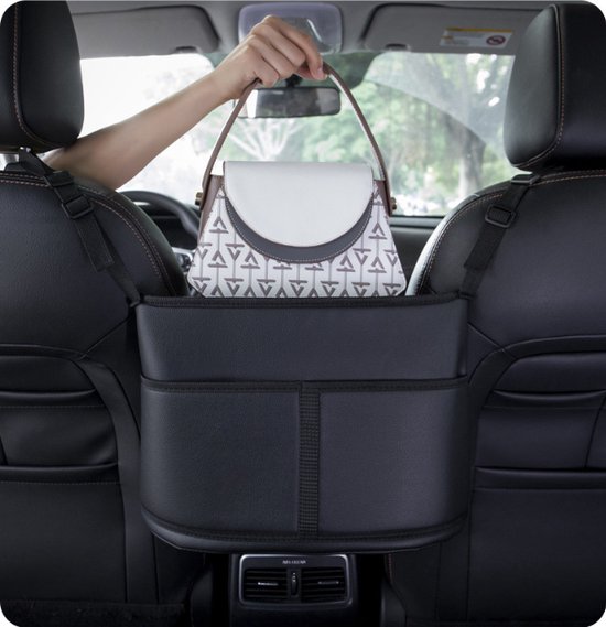 Auto Handtaschen Organizer Autositzbarriere Für Haustiere Und Kleinkinder Ledertasche Zwischen Den Vordersitzen Autositz Hundenetz