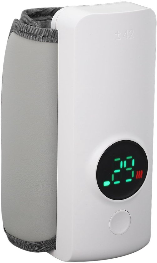 Dailygoody Tragbarer Flaschenwärmer Schnelles Aufheizen Wiederaufladbarer 6000 Mah Akku Kompakt Und Leicht Für Babynahrung Für Reisen Für